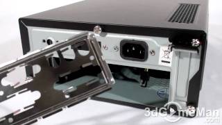 1134  Antec ISK 300150 MiniITX Case Video Review [upl. by Ylhsa]