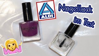 Aldi Nagellack Biocura First Impression und Review  Einfach Perfekt Unperfekt [upl. by Thalia]