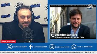 Leandro Santoro  Diputado nacional de UxP por CABA  Argentinos De Bien [upl. by Ear893]