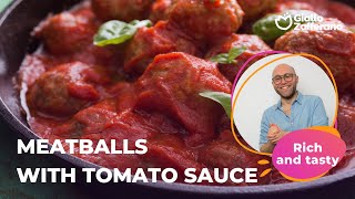 MEATBALLS with TOMATO SAUCE simply DELICIOUS 😍 [upl. by Nytsirhc]