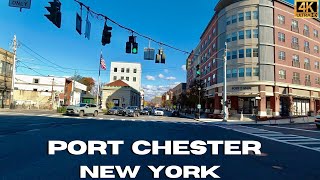 Driving Port Chester New York 4K [upl. by Soble]