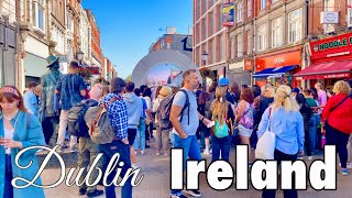 Dublin Ireland 2024 🇮🇪 4K walking tour of Dublin city centre UHD 60FPS [upl. by Norby]