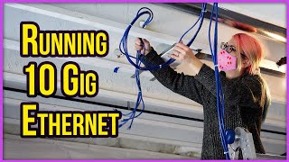 Running 10 Gig Ethernet In My Dream YouTuber Studio Networking amp Internet Access  Pt 2 [upl. by Okim]