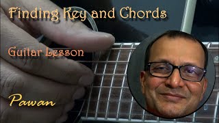 Finding Key and Chords  Guitar Chords Lesson  Part 1  Pawan [upl. by Beryle]