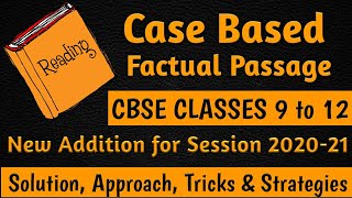 Case based Factual passage  Factual passage for Class 9 Class 10 Class 12 cbse with answers [upl. by Alastair]