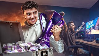 S’il fait top 1 il remporte 100 000 euro  J’ai organisé la coupe de France de fortnite [upl. by Bywoods]