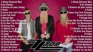 ZZ Top Greatest Hits Full Album 2024 [upl. by Ecirtap]