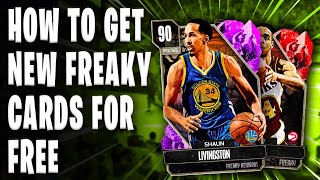 HOW TO GET FREE AMETHYST SHAUN LIVINGSTON AND OTHER FREAKY CARDS FAST AND EASY IN NBA 2K24 MyTEAM [upl. by Ransell]