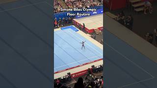 Simone Biles Olympic Floor Routine to Taylor Swift simonebiles taylorswift [upl. by Rattan]