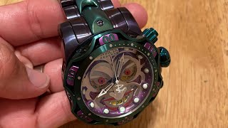 Invicta Reserve Venom Joker Limited Edition DC Comics 52mm [upl. by Netniuq106]