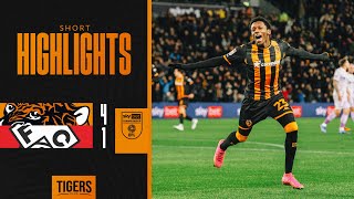 Hull City 41 Rotherham United  Short Highlights  Sky Bet Championship [upl. by Lebama]