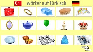 türkisch lernen  wörter auf türkisch [upl. by Eittah]