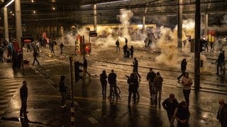 Ausschreitungen am Bahnhof Bern beim quottanz dich frei 3quot kämpf dich frei [upl. by Neelra]