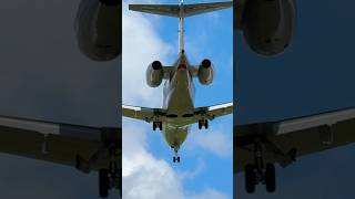 BOMBARDIER CHALLENGER 350 VISTAJET VAXJO TO AMSTERDAM LANDING SCHIPHOL AIRPORT  PLANE SPOTTING [upl. by Spoor]