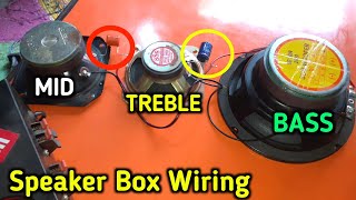 Amplifier Speaker Box Network kit  Speaker Connection in Hindi  Speaker protection kit  VERMA JI [upl. by Ambrosio]