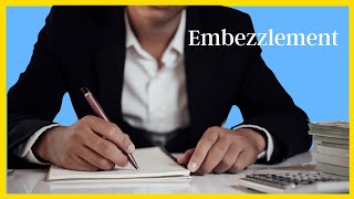 What is Embezzlement in Massachusetts [upl. by Osnofledi305]