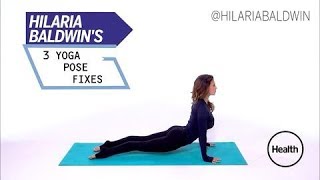 Hilaria Baldwins 3 Yoga Moves You Might Be Getting Wrong  Health [upl. by Trometer706]