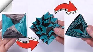 Paper toy antistress transformer  DIY crafts easy [upl. by Hildick]