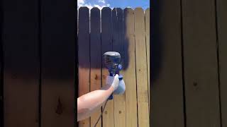 Fastest Way to Stain a Fence [upl. by Lezti]