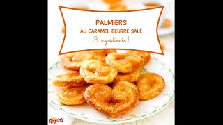 Palmiers au caramel beurre salé [upl. by Llerad]