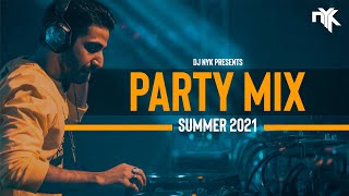 DJ NYK  Summer 2021 Party Mix  Non Stop Bollywood PunjabiEnglish Remix Songs Electronyk Podcast [upl. by Akinas]