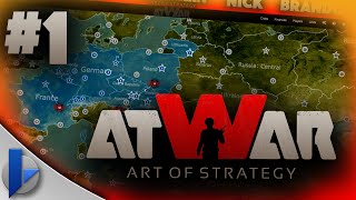 AtWar War Strategy Game 1  Taking Over Europe [upl. by Woods29]