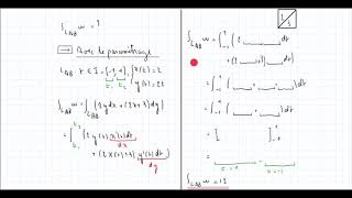 CM2 intégrales curvilignes [upl. by Niltak]