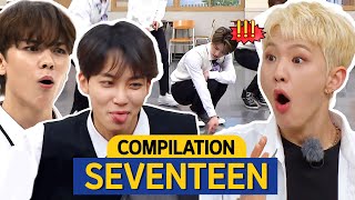 Knowing Bros SEVENTEEN Plays Guess the Kpop in 1 second 🤣 Game Compilation [upl. by Doig306]