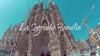 Inside La Sagrada Familia Barcelona 2017  4K Video [upl. by Aydan]