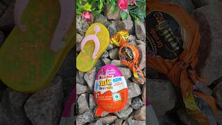 Orange milk Truffle chocolat candy with sliiper jems in Kinderjoy Box shorts kinderjoy chocolate [upl. by Babara]