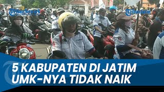 Daftar UMK Jatim 2021 5 Kabupaten Ini UMKnya Tidak Naik [upl. by Emilie]