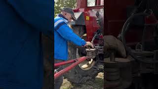 Preparativi trebbiatura😍 agricolturaitaliana trebbiatura soia [upl. by Namron]