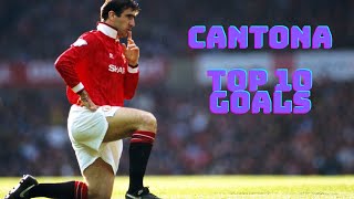 Eric quotThe Kingquot Cantona  Top 10 Goals [upl. by Ia]