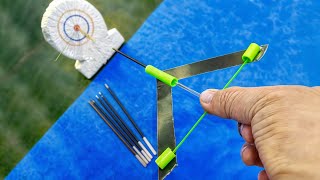 DIY Paper Bow amp Arrow Making  how to make a bow and arrow at home  bow aur arrow kaise banaen [upl. by Inger888]