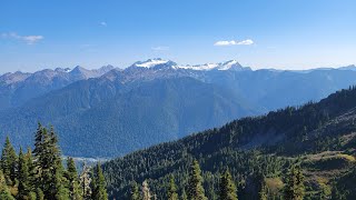 Hiking Olympic National Park 91239223  Bogachiel River to Olympus Guard Station Days 1 and 2 [upl. by Auburn]