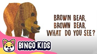 Brown Bear Brown Bear What do you see  Bingo Kids Nursery Rhymes amp Kids Songs [upl. by Artenahs]