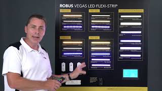 ROBUS  VEGAS LED FlexiStrip Display [upl. by Maurilia889]