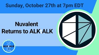 Nuvalent Returns to ALKtALK [upl. by Eiuol]