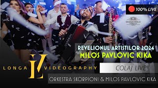 Orkestra Skorpioni amp Milos Pavlovic KIKA ✅ Revelionul Artistilor 2024 🎉 domeniilestreiului1729 [upl. by Brit]