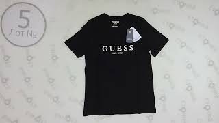 GUESS tshirts womens 5 сток одежда оптом [upl. by Dnalerb7]