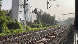 Curve between Nungambakkam and Chetpet  Chennai  நுங்கம்பாக்கம்  Suburban Train  SR  TN [upl. by Sekofski]