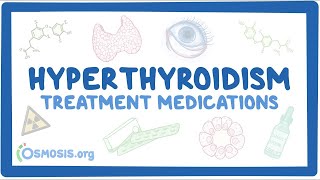 Hyperthyroidism treatment medications pharmacology [upl. by Donica]