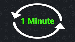 1 Minute Interval Timer [upl. by Kiehl589]