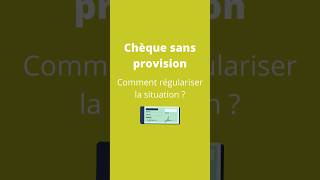 Chèque sans provision [upl. by Starbuck]