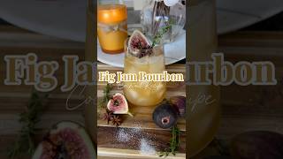 Fig Jam Bourbon Cocktail Recipe cocktailrecipe cocktails bourbon thanksgivingrecipe [upl. by Akinas]