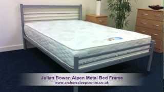 Julian Bowen Alpen Metal Bed Frame [upl. by Inverson]