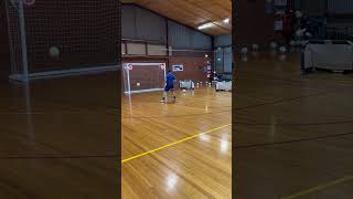 Futsal training for half volleys [upl. by Nahtad]