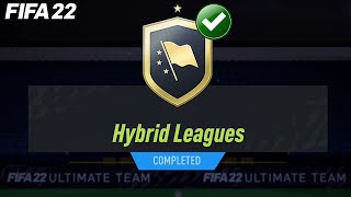 FIFA 22 HYBRID LEAGUES SBC CHEAPEST SOLUTION [upl. by Everest]