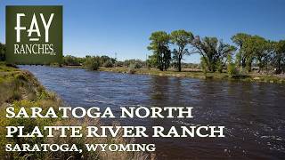 Wyoming Property For Sale  Saratoga North Platte River Ranch  Saratoga WY [upl. by Suoivatco]