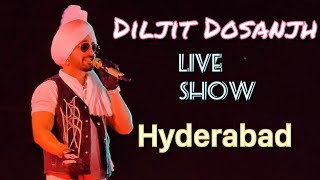 Diljit Dosanjh live concert in gmr arena Hyderabad concert Diljit Dosanjh dililuminati tour 2024 [upl. by Kcirevam]